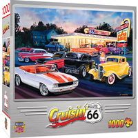 Masterpieces 1000pcs Cruisin Dogs and Burgers Jigsaw Puzzle