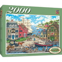 Masterpieces 2000pcs Signature Collection Seagulls Delight Jigsaw Puzzle