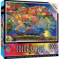 Masterpieces 1000pcs Colorscapes Evening Glow Jigsaw Puzzle