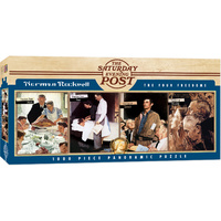 Masterpieces 1000pcs The Saturday Evening Post Norman Rockwell Panoramic the Four Freedoms Jigsaw Puzzle