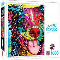 Masterpieces 1000pcs Dean Russo Who's a Good Boy? Jigsaw Puzzle