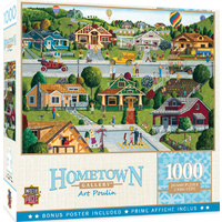 Masterpieces 1000pcs Hometown Gallery Bungalowville Jigsaw Puzzle