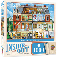 Masterpieces 1000pcs Inside Out Walden Manor House Jigsaw Puzzle
