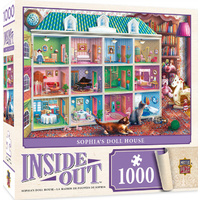 Masterpieces 1000pcs Inside Out Sophia's Dollhouse Jigsaw Puzzle