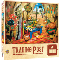 Masterpieces 1000pcs Tribal Spirit Trading Post Jigsaw Puzzle