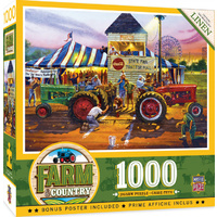 Masterpieces 1000pcs Farm and Country For Top Honors Jigsaw Puzzle