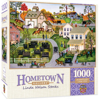 Masterpieces 1000pcs Hometown Gallery Sunday Meeting Jigsaw Puzzle