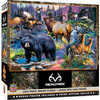 Masterpieces 1000pcs Realtree Wild Living Jigsaw Puzzle