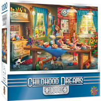 Masterpieces 1000pcs Childhood Dreams Baking Bread Jigsaw Puzzle