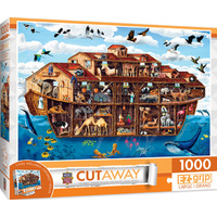 Masterpieces 1000pcs Cutaway Noah's Ark Ez Grip Jigsaw Puzzle