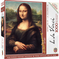 Masterpieces 1000pcs Masterpieces of Art Mona Lisa Jigsaw Puzzle