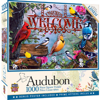 Masterpieces 1000pcs Audubon Perched Jigsaw Puzzle