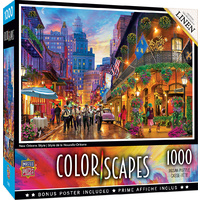 Masterpieces 1000pcs Colorscapes New Orleans Style Jigsaw Puzzle
