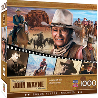 Masterpieces 1000pcs John Wayne Legend of the Silver Screen Jigsaw Puzzle