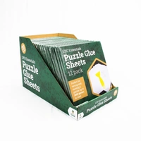 Puzzles Glue Sheets