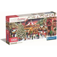 Clementoni Panorama Christmas Village 1000pc Jigsaw Puzzle