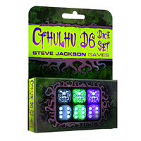 Cthulhu Dice D6 Dice Det