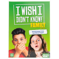 I Wish I Didn't Know! Family Edition Party Game