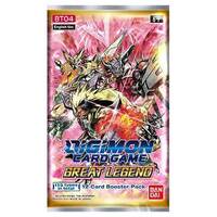 Digimon Card Game Series 04 Great Legend Booster Pack (One Only)