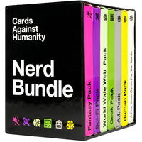 Cards Against Humanity Nerd Bundle Party Game Expansion