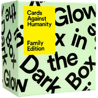Cards Against Humanity Family Edition First Expansion Glow In The Dark Box (Do not sell on online marketplaces)