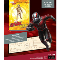 Incredibuilds Marvel Ant-Man and the Wasp Book and 3D Wood Model
