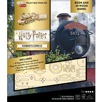 Incredibuilds Harry Potter Hogwarts Express Book and 3D Wood Model