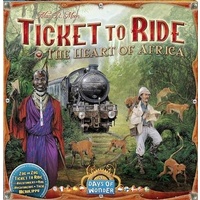 Ticket to Ride Africa Board Game Expansion