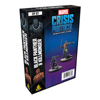 Marvel Crisis Protocol Miniatures Game Black Panther and Killmonger Expansion