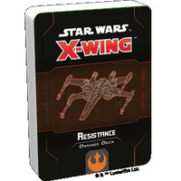 Star Wars X-Wing 2nd Edition Resistance Damage Deck