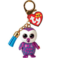 TY Mini Boos MOONLIGHT - Owl Clip