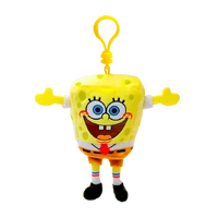 SPONGEBOB SpongeBob SquarePants Yellow Floppy Beanie Clips