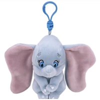 TY Beanies DUMBO - Elephant Clip Beanie Clips Plush Toy