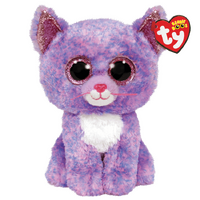 TY Beanie Boos CASSIDY - Lavender Cat Reg