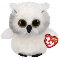 TY Beanie Boos AUSTIN - White Owl Reg