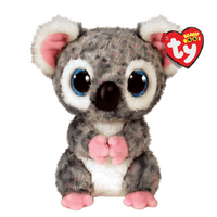 TY Beanie Boos KARLI - Gray Spot Koala Reg