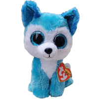 TY Beanie Boos PRINCE - Husky Blue Med