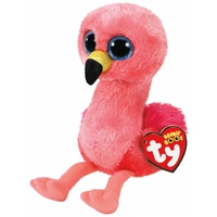 TY Beanies GILDA - Pink Flamingo Reg Beanie Boo Plush Toy