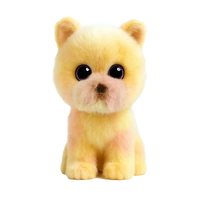 TY Beanies Palmer Yellow Pomeranian Reg Plush Toy