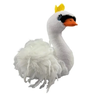 CHARMAINE White Swan Reg Beanie Boo