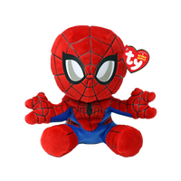 TY Beanies SPIDERMAN Beanie Baby Marvel Plush Toy
