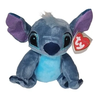 TY Beanies STITCH - Alien Blue Beanie Baby Disney Plush Toy