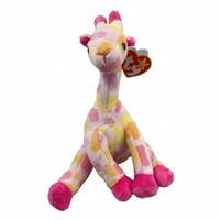 TY Beanies TWIGSII - Pastel Giraffe Reg Beanie Baby Plush Toy
