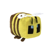 BEE Yellow Floppy Reg Beanie Baby Minecraft