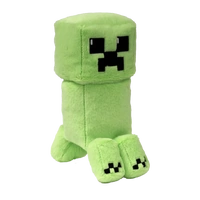 CREEPER Green Floppy Reg Beanie Baby Minecraft