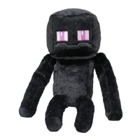 ENDERMAN Black Floppy Reg Beanie Baby Minecraft