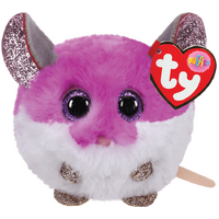TY Beanie Balls COLBY - Purple Mouse Ball