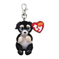 TY Beanie Boos RANGER - Black Dog Clip