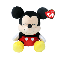 TY Beanies MICKEY MOUSE - Floppy Reg Beanie Baby Disney Plush Toy