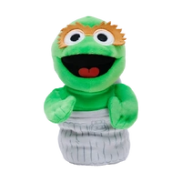 OSCAR THE GROUCH Seasame Street Floppy Reg Beanie Baby